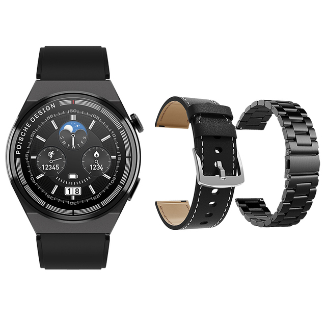 2022 Porsche Design Gt3 Max Round Smart Watch Men 145 High Definition Color Screen Nfc Men Smart Watch1677568011
