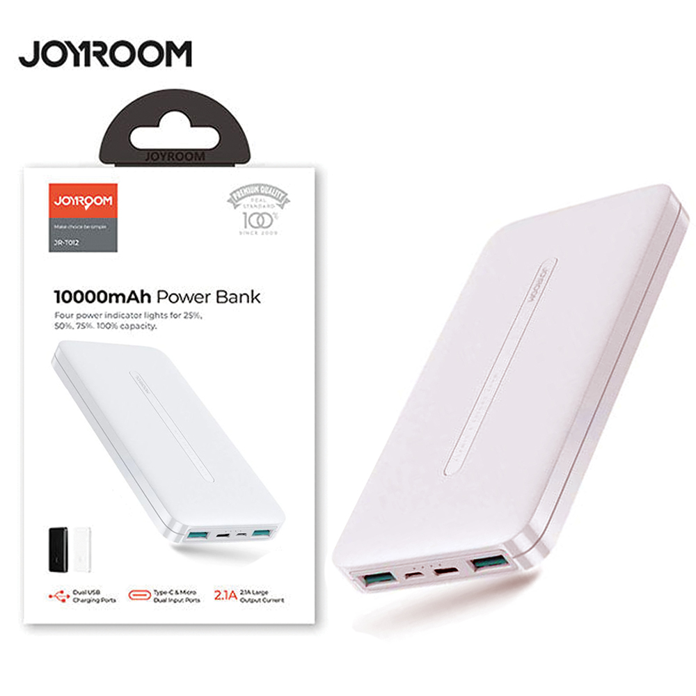 Joyroom Jr T012 Powre Bank 10000mah Finished Machine Music Hall Top Star Mobile White1691497804