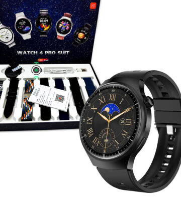 Watch4 Pro Suit Smartwatch High Definition Color Screen Healthy Monitoring Custom Dial