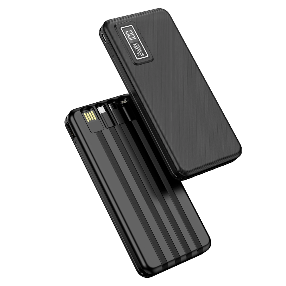 Aspor A300 Power Bank Original 10000mah Li Polymer Battery 4 In1 Power Bank Black1683797659