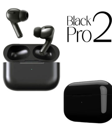 Black Apple Airpods Pro 2 Hengxuanhigh Copy With Popup Msglocate In Find My Iphone1684595670