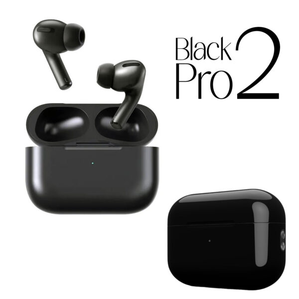 Black Apple Airpods Pro 2 Hengxuanhigh Copy With Popup Msglocate In Find My Iphone1684595670