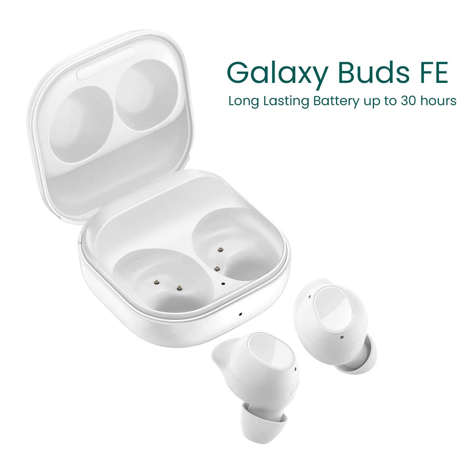 New Samsung Galaxy Buds Fe True Wireless Bluetooth Earbuds Sm R400n White1711350729 Copy