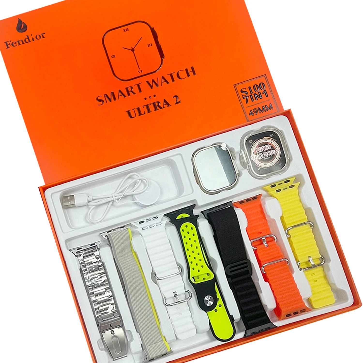 S100 Fendior Smart Watch Ultra 2 7in1 49mm With Silicon Watch Protector Case Silver1708942477 Ezgif.com Jpg To Webp Converter