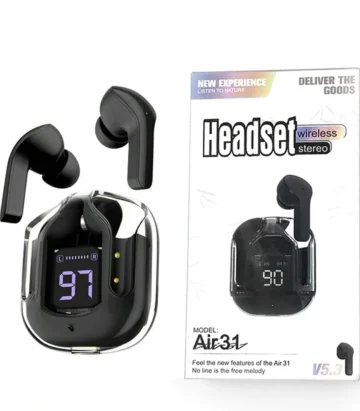 Air 31 Tws Transparent Earbuds Bluetooth 53v Black1709716699