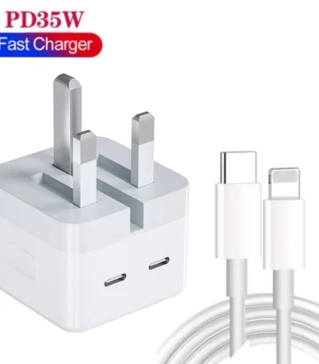 Iphone 2pd 35w Fast Charger Uk Pin With Cable